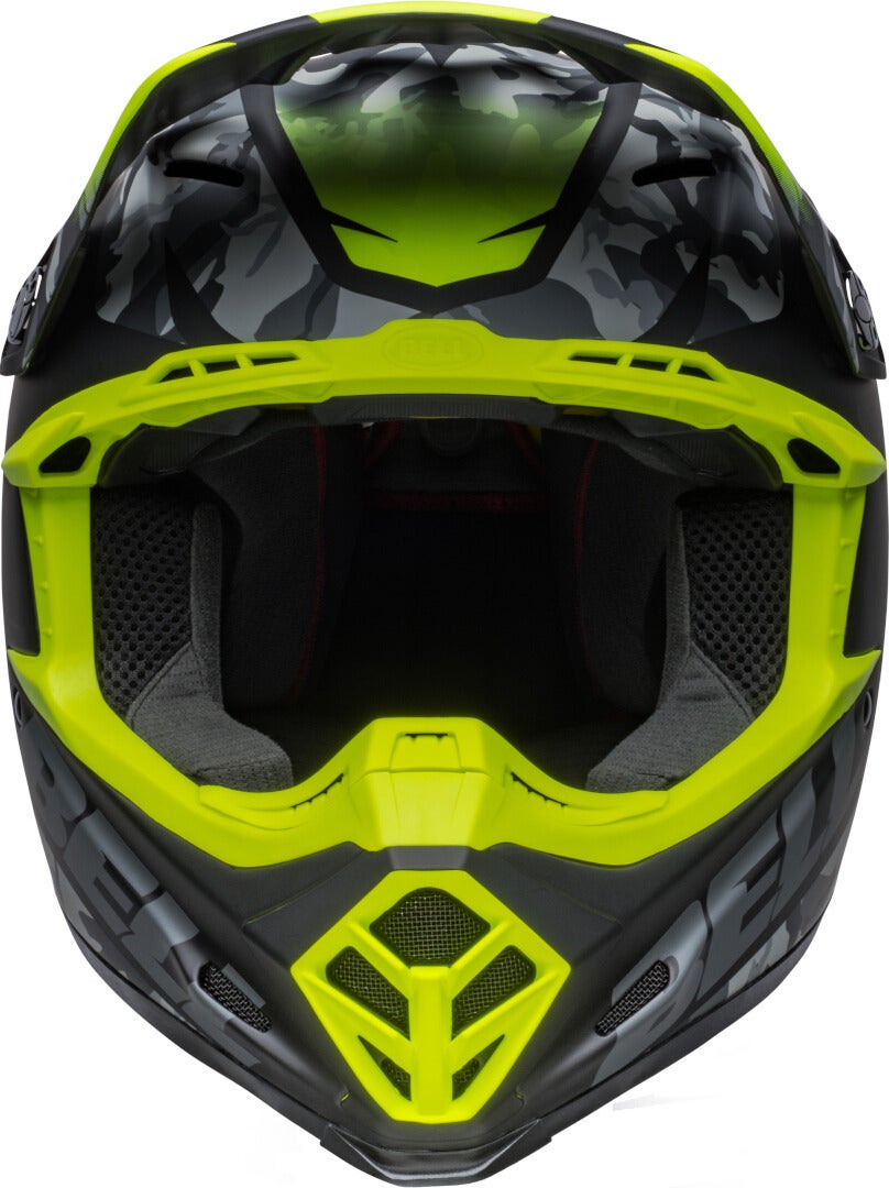 Bell Moto-9 MIPS Venom Casco Motocross nero/giallo XL Figura 2
