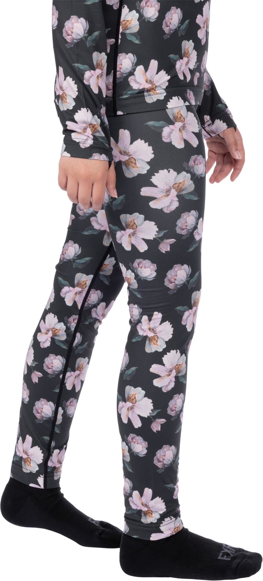 FXR Atmosphere Terno funcional de duas peças para jovens preto/rosa XL Figura 4