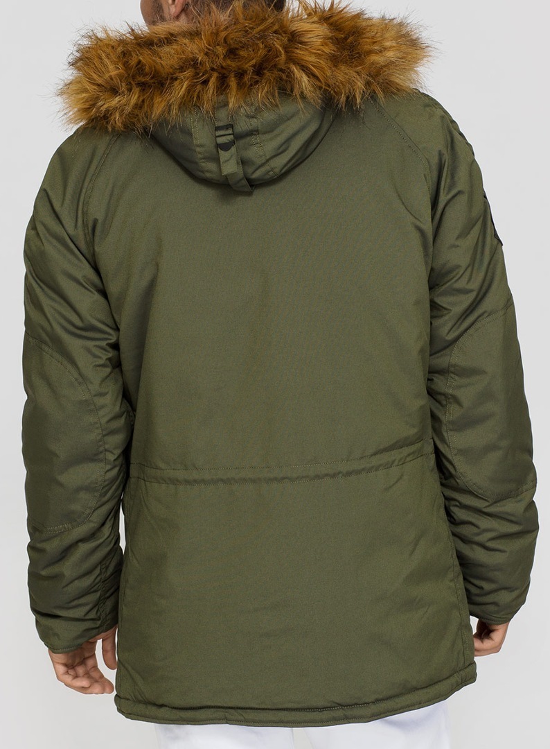 Alpha Industries Explorer Jas donkergroen XL Figuur 4