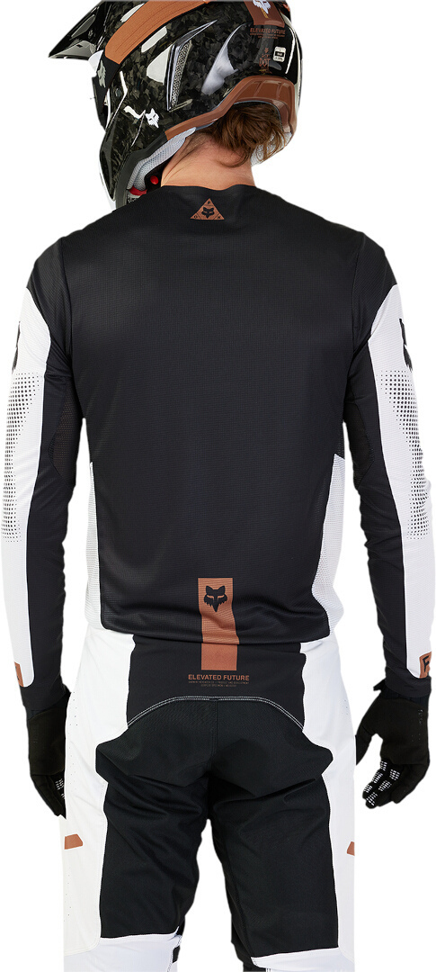 FOX Flexair Optical Motokrosový dres černobílá XL Obrázek 7