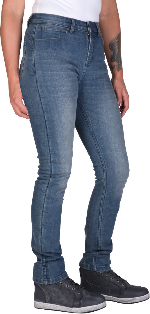Modeka Tabera Damen Motorrad Jeans hellblau 38 Abbildung 4