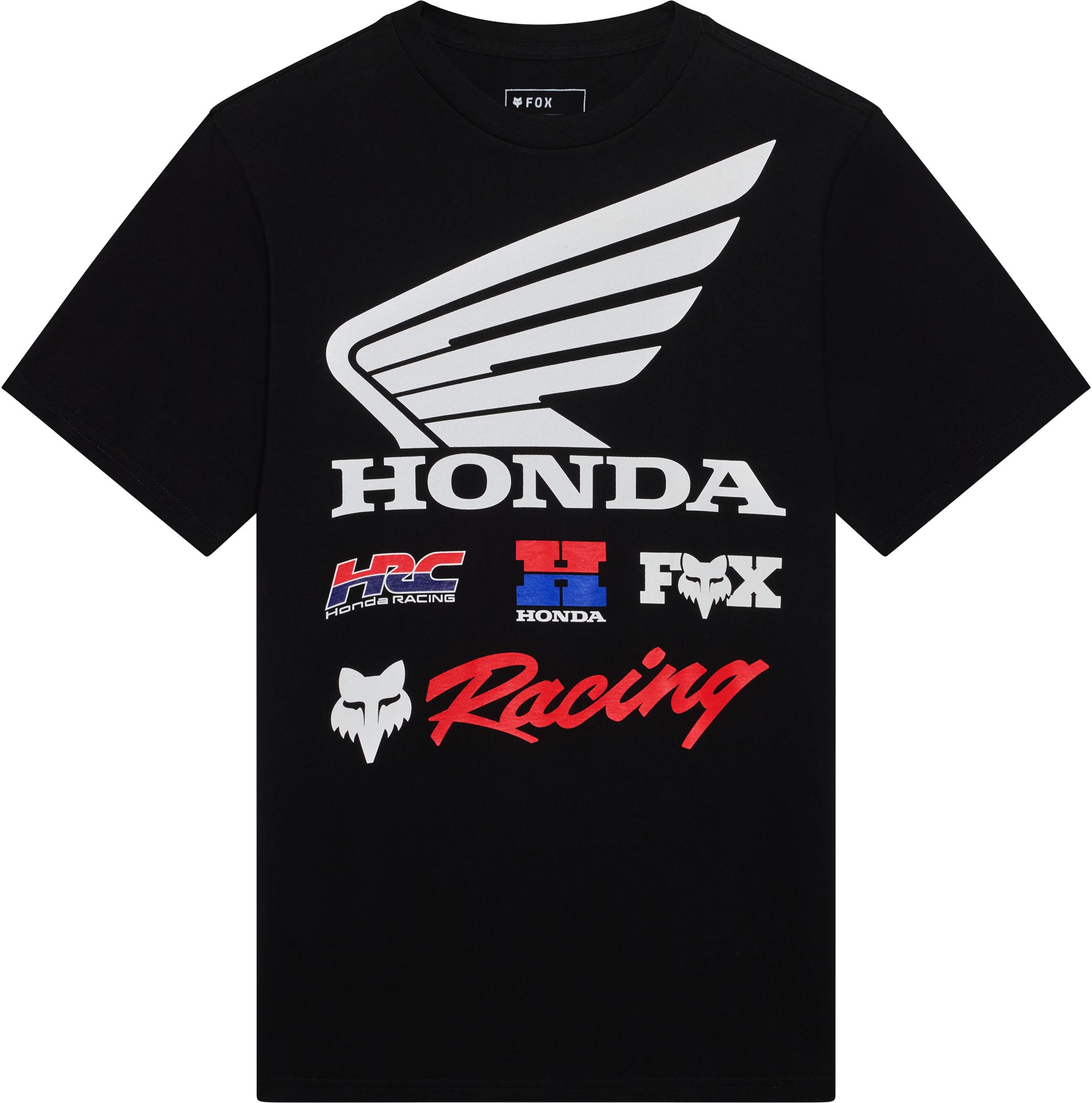 FOX Honda 195 Original T-shirt noir L Figure 1