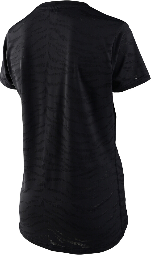 Troy Lee Designs Lilium Tiger Jacquard Ladies Kortärmad Cykel Jersey svart XS Figur 2