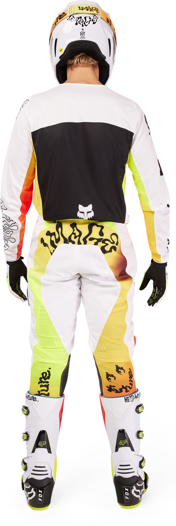 FOX 180 Hello Future Special Edition Motocross Pants white 30 Figure 11