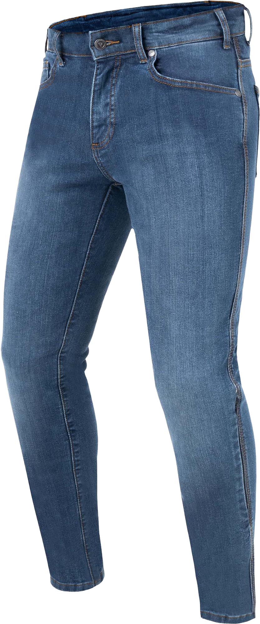 Rebelhorn Classic 3 Skinny Fit Motorcycle Jeans blue washed out 30/34 Figure 1