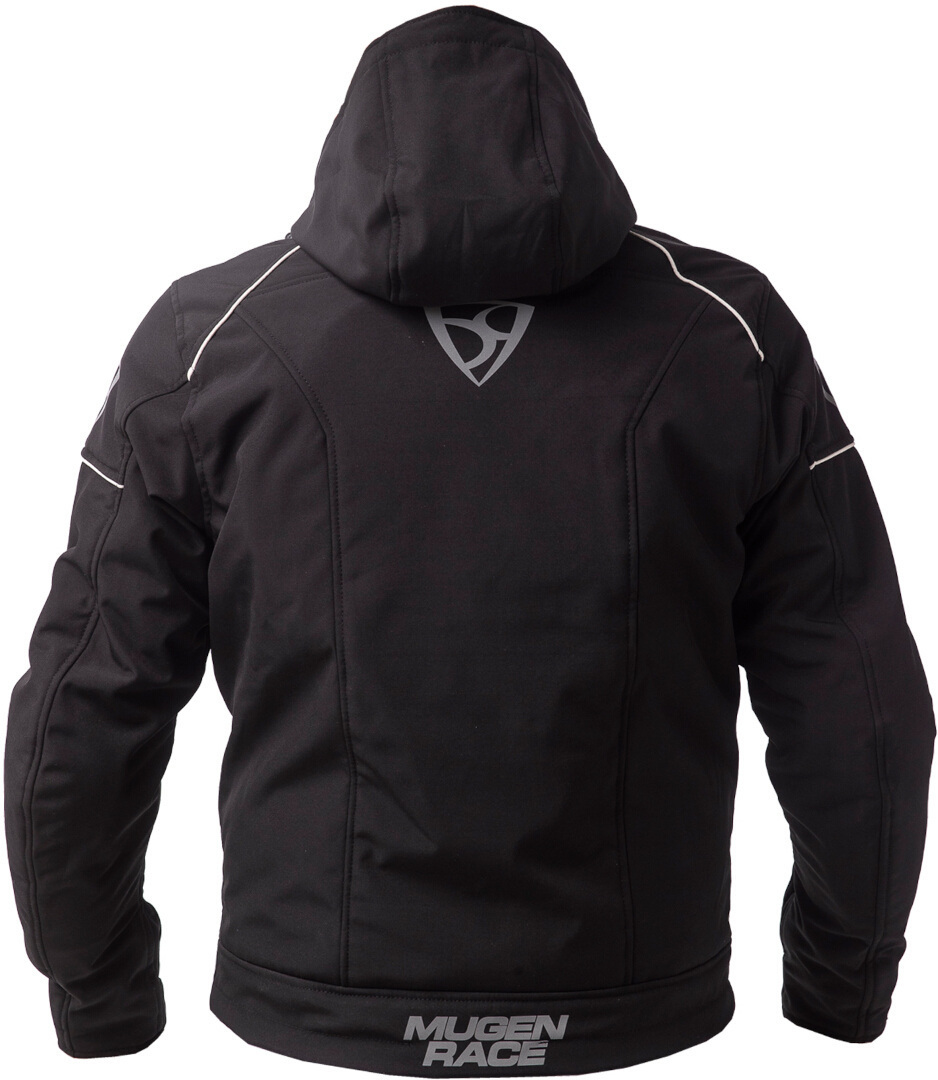Side view of MUGENRACE Srippy waterproof Softshell Jacket