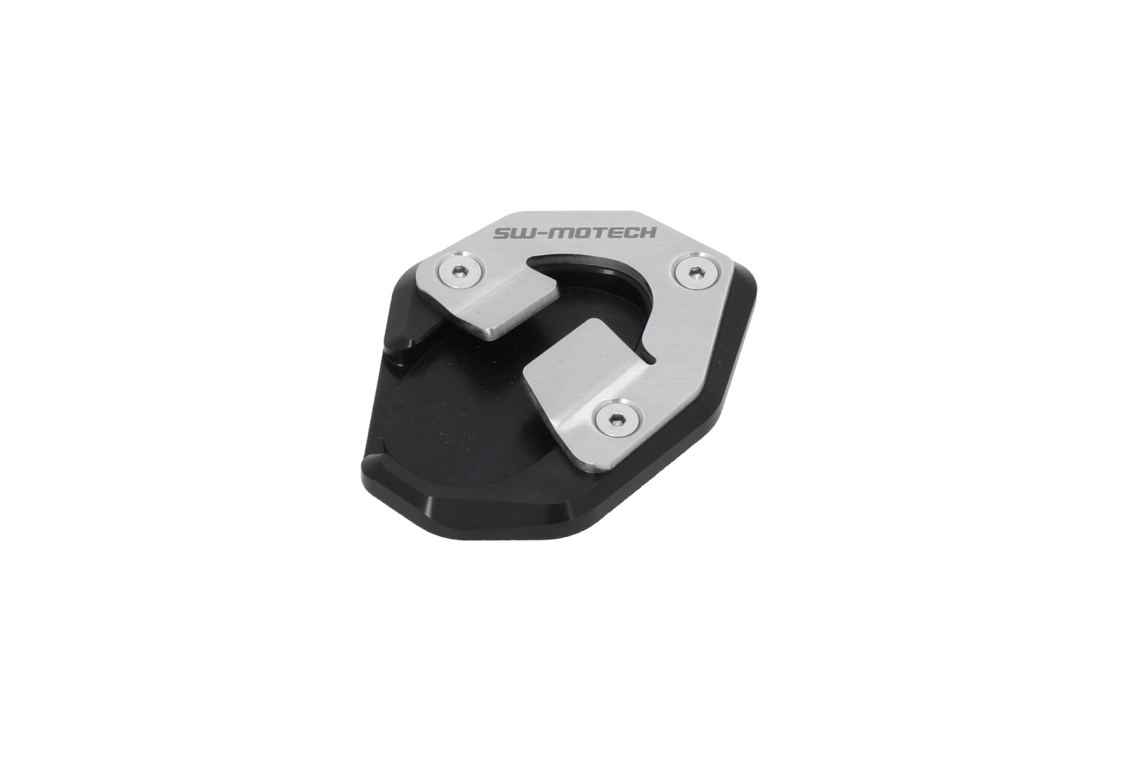 Extensie SW-Motech pentru piciorul lateral - Negru/argintiu. KTM 1290/1390 Super Duke R / Evo. Figura 1