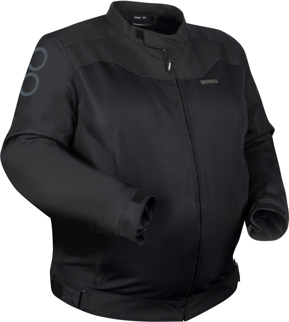 Bering Alias King Size Mesh Motorcycle Textile Jacket black 5XL Figure 1