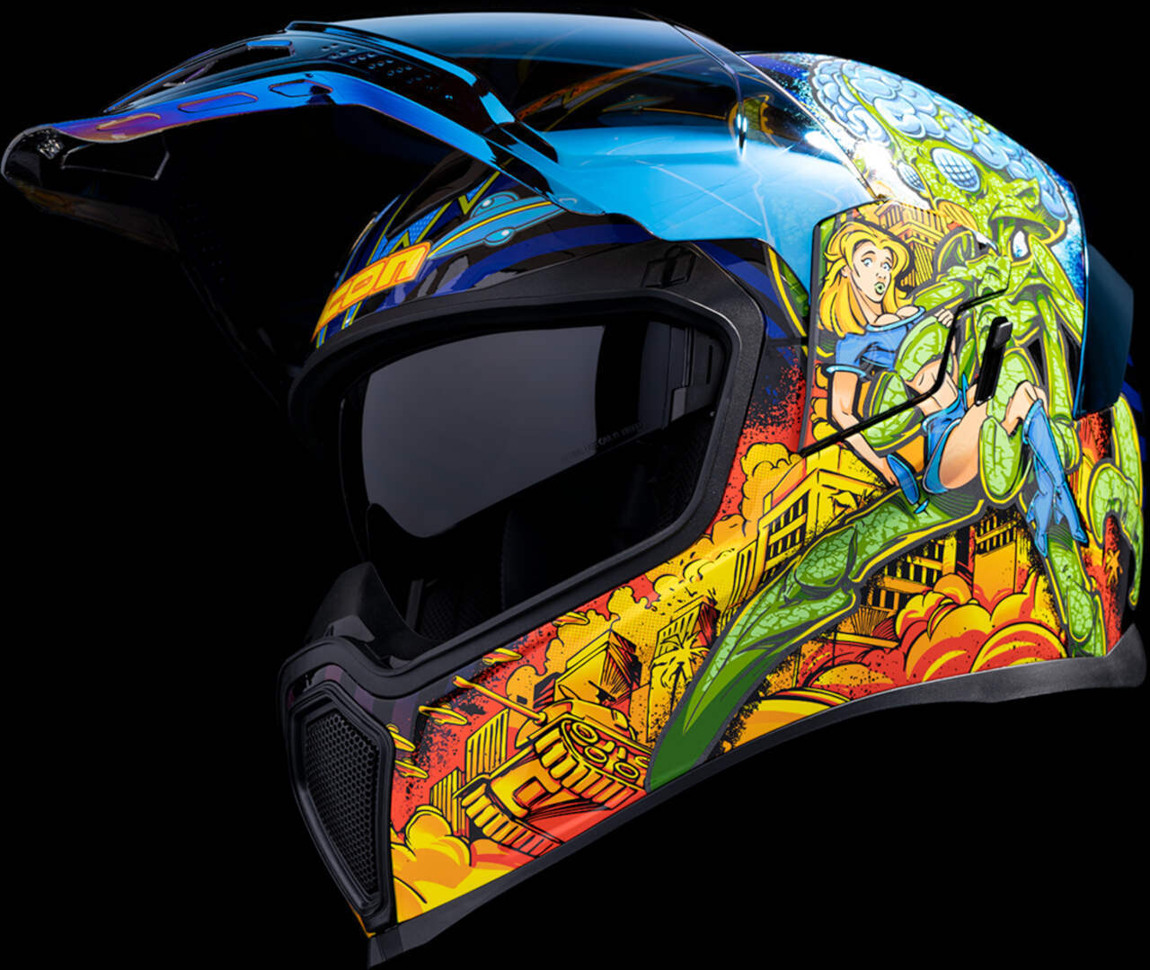 Icon Airflite Bugoid Blitz Helm L (59/60) Abbildung 5