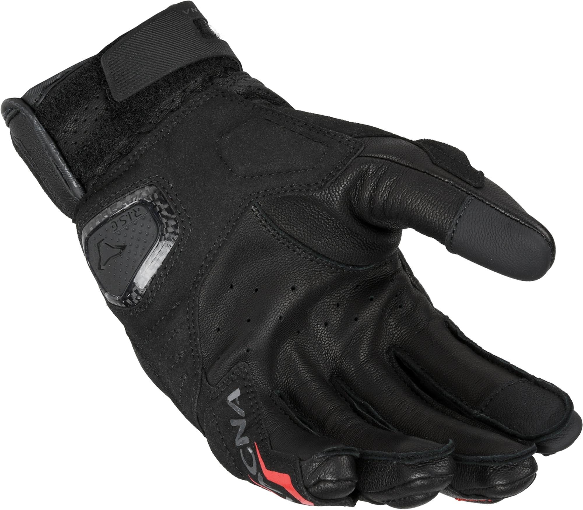 Macna Pelor Motorhandschoenen Zwart S Figuur 2