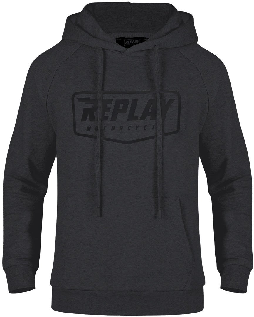 Replay Logo Hoodie schwarz M Abbildung 1