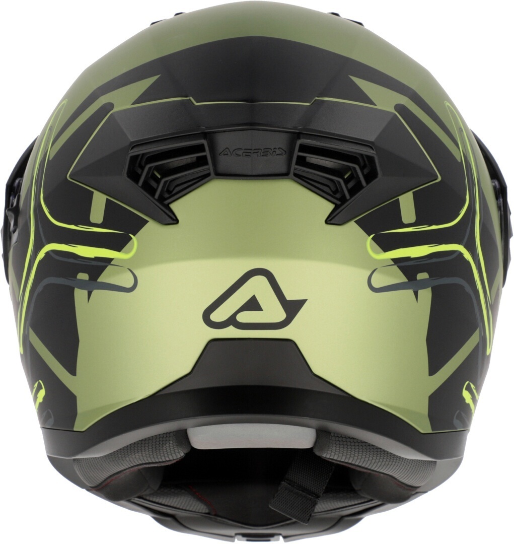 Acerbis Rider Graphic Hjälm Svart/grön matt Förlust (59/60) Figur 8