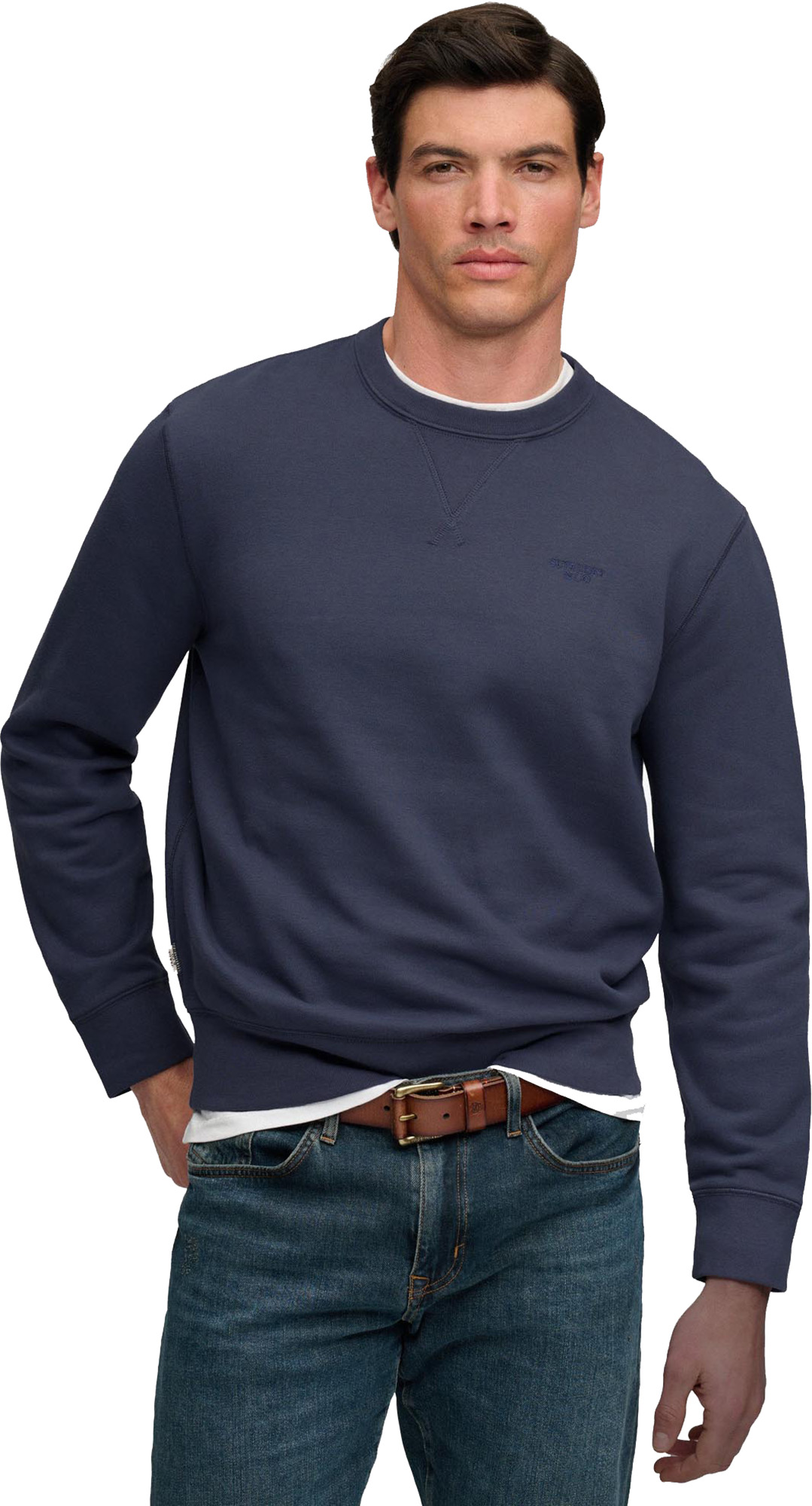 Superdry & Co Essential Stack Logo Sweatshirt marineblau L Abbildung 2