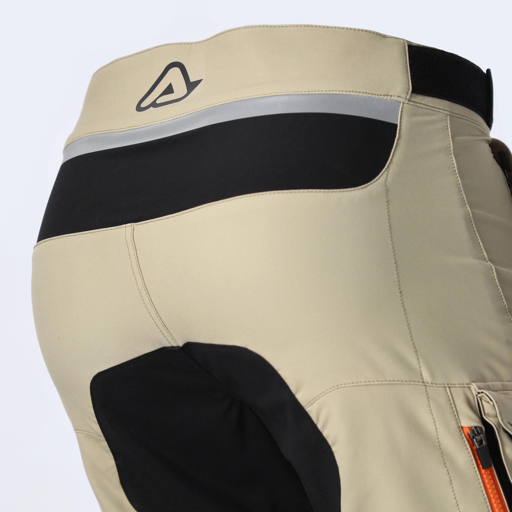 Acerbis Rally Pro Motorcykel tekstilbukser Beige/sort 40 Figur 9