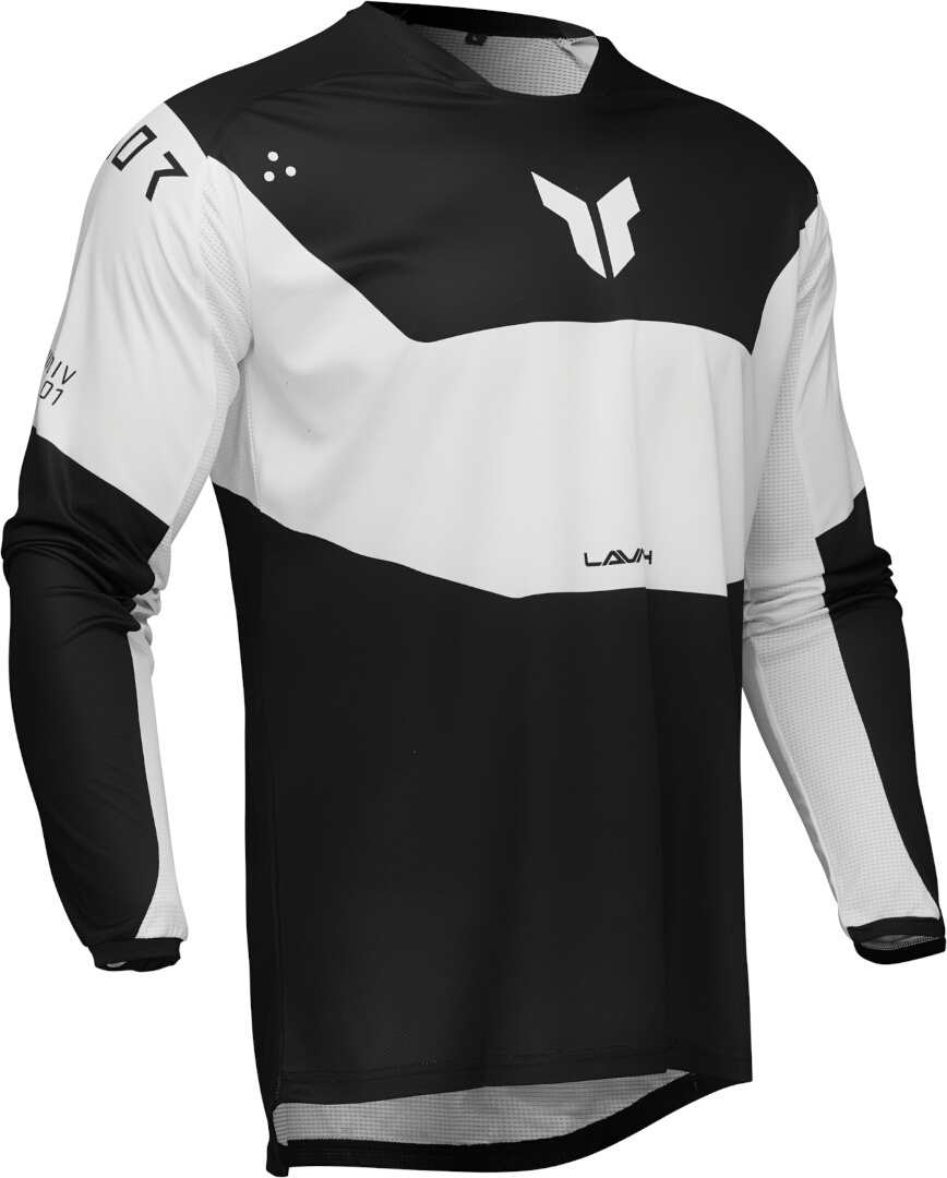 Thor Launchmode Storm Motocross Jersey black/white XL Figure 2