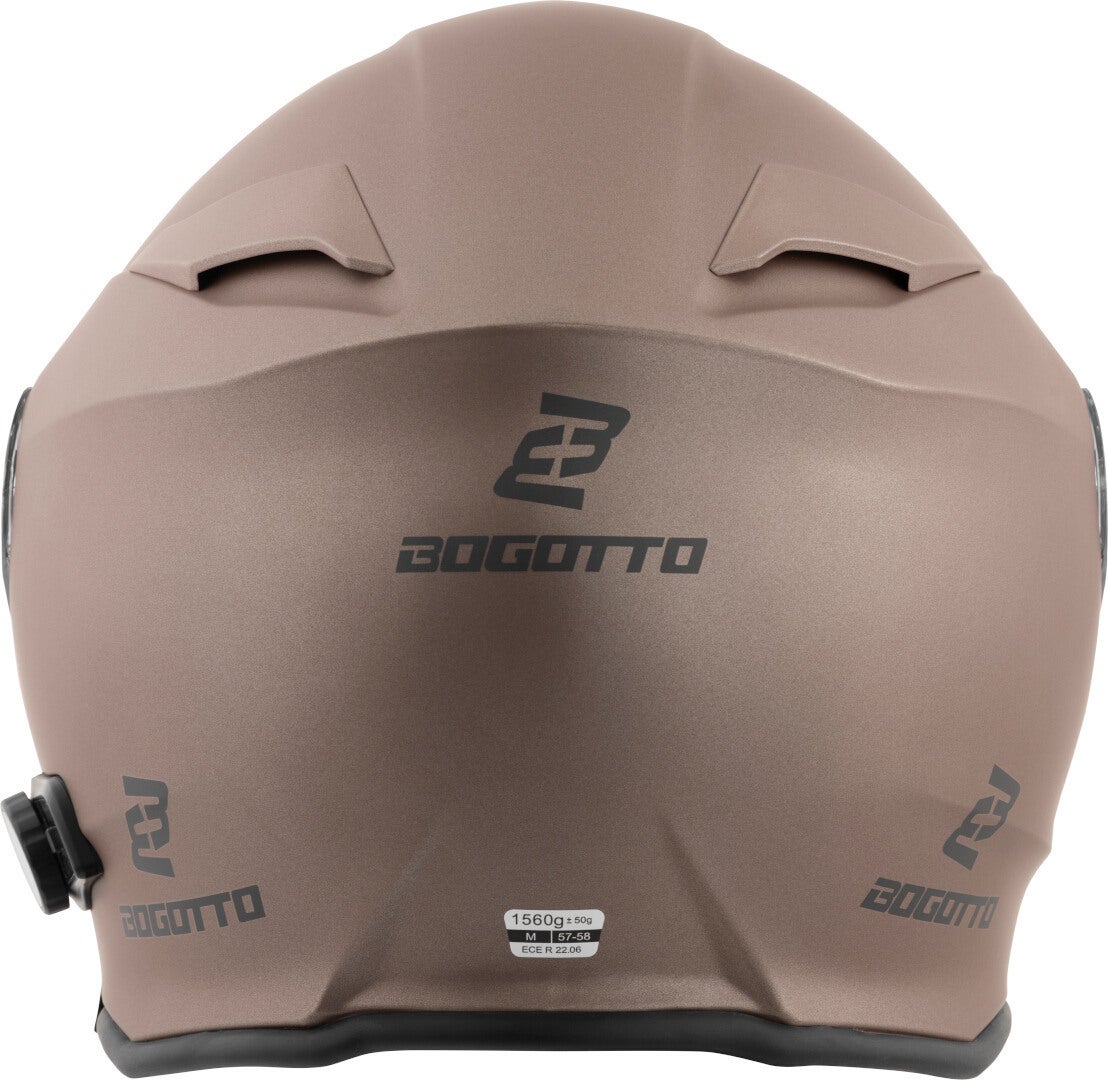 Bogotto H271 BT Bluetooth Casco Marrone opaco L Figura 6