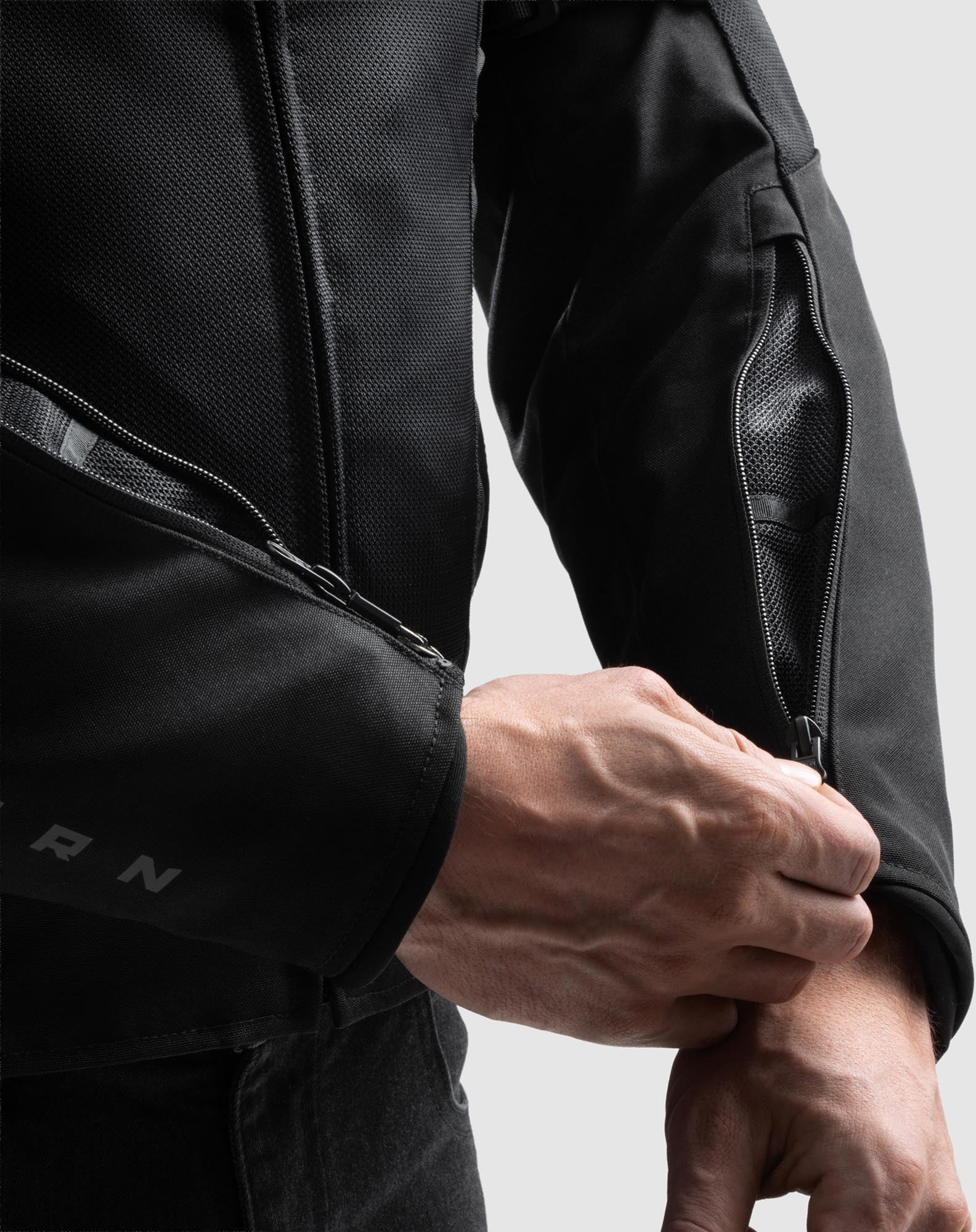 Rebelhorn Vandal 2 Air waterproof Motorcycle Textile Jacket black 5XL Figure 7