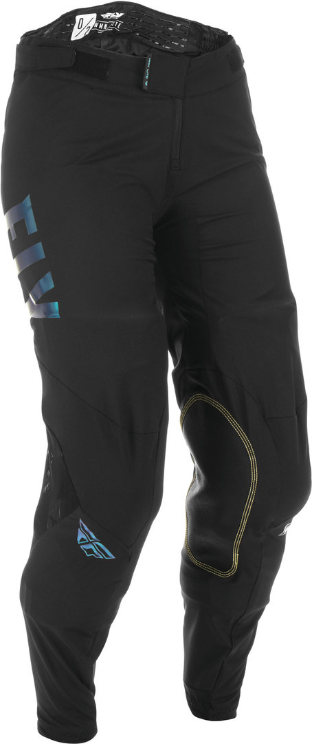 Fly Racing Lite Pantaloni de motocross feminin Negru/Albastru 30 Figura 1