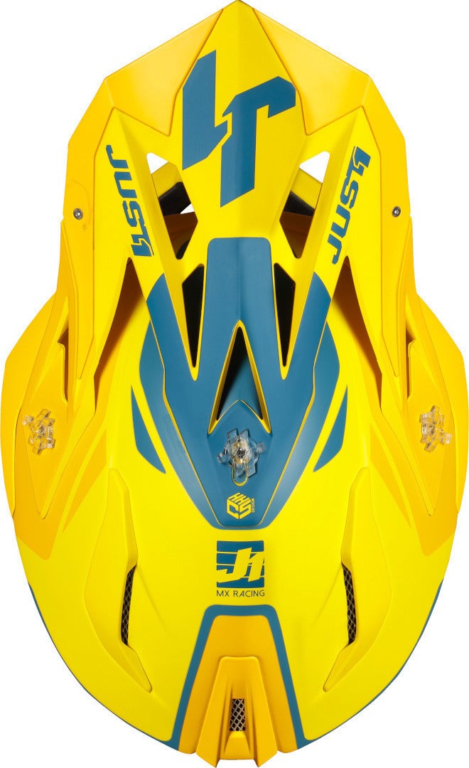 Just1 J18 Pulsar Casco motocross giallo/blu M (57/58) Figura 2