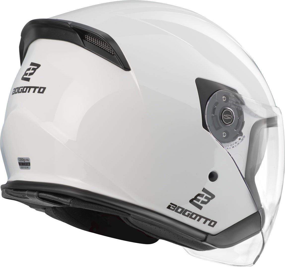 Bogotto H586 Cască cu reacție alb XL Figura 2