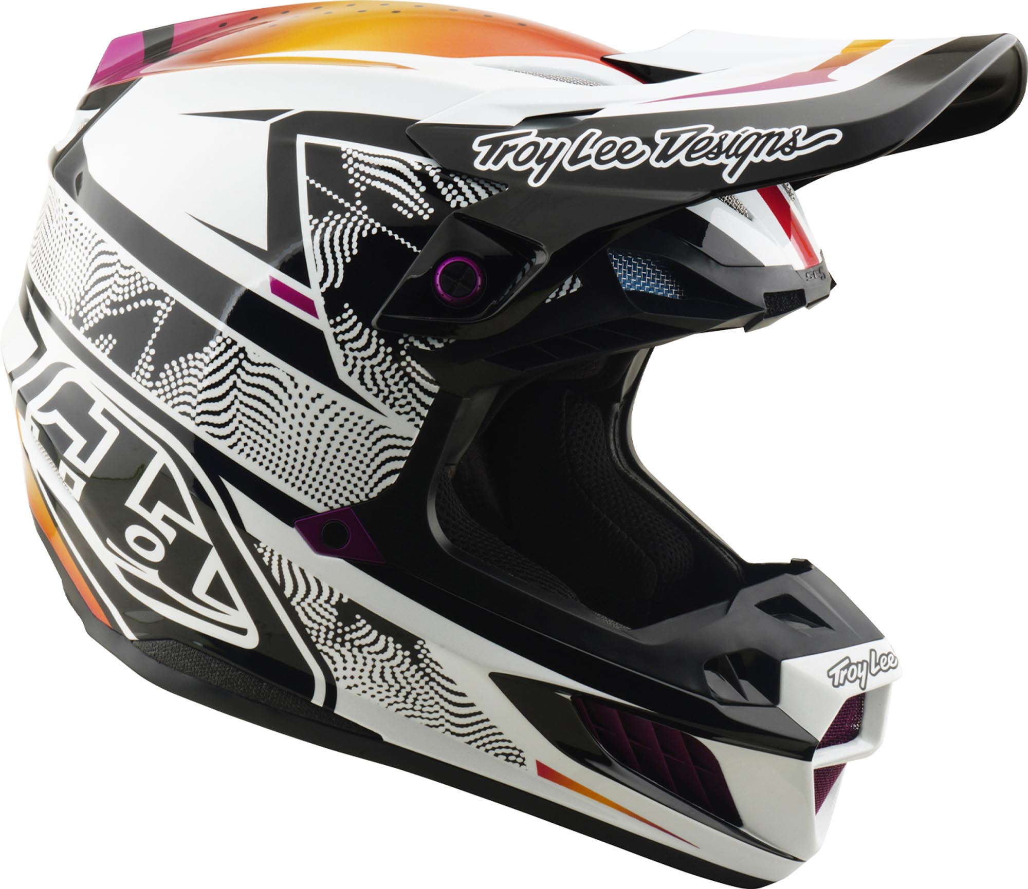 Troy Lee Designs SE5 Composite MIPS Lined Up Motocrosshjelm XL (60/61) Figur 2