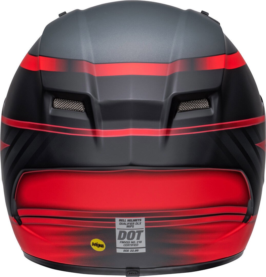 Bell Qualifier DLX Mips Raiser Casco nero opaco/rosso XL (61/62) Figura 8