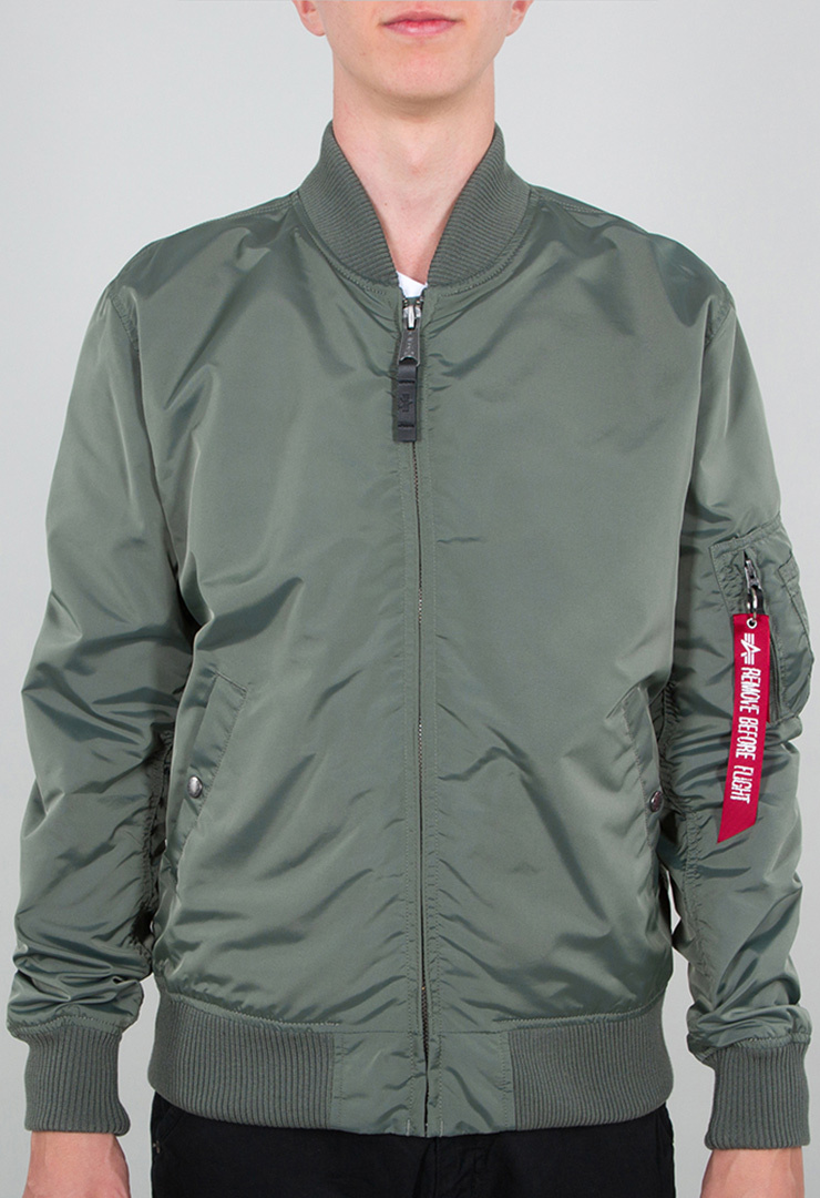 Alpha Industries MA-1 TT Giacca Verde/Grigio M Figura 1