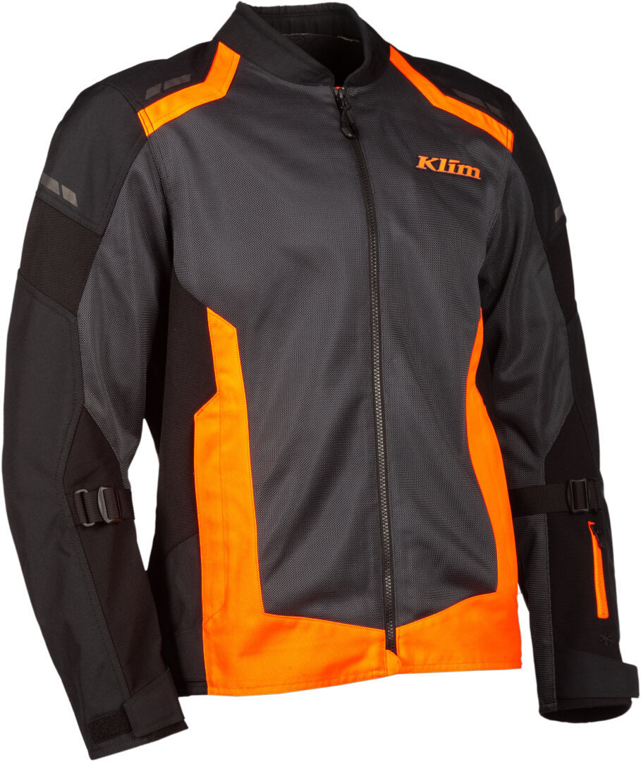 Klim Induction Motorcycle Textile Jacket black/grey/orange S Figure 3