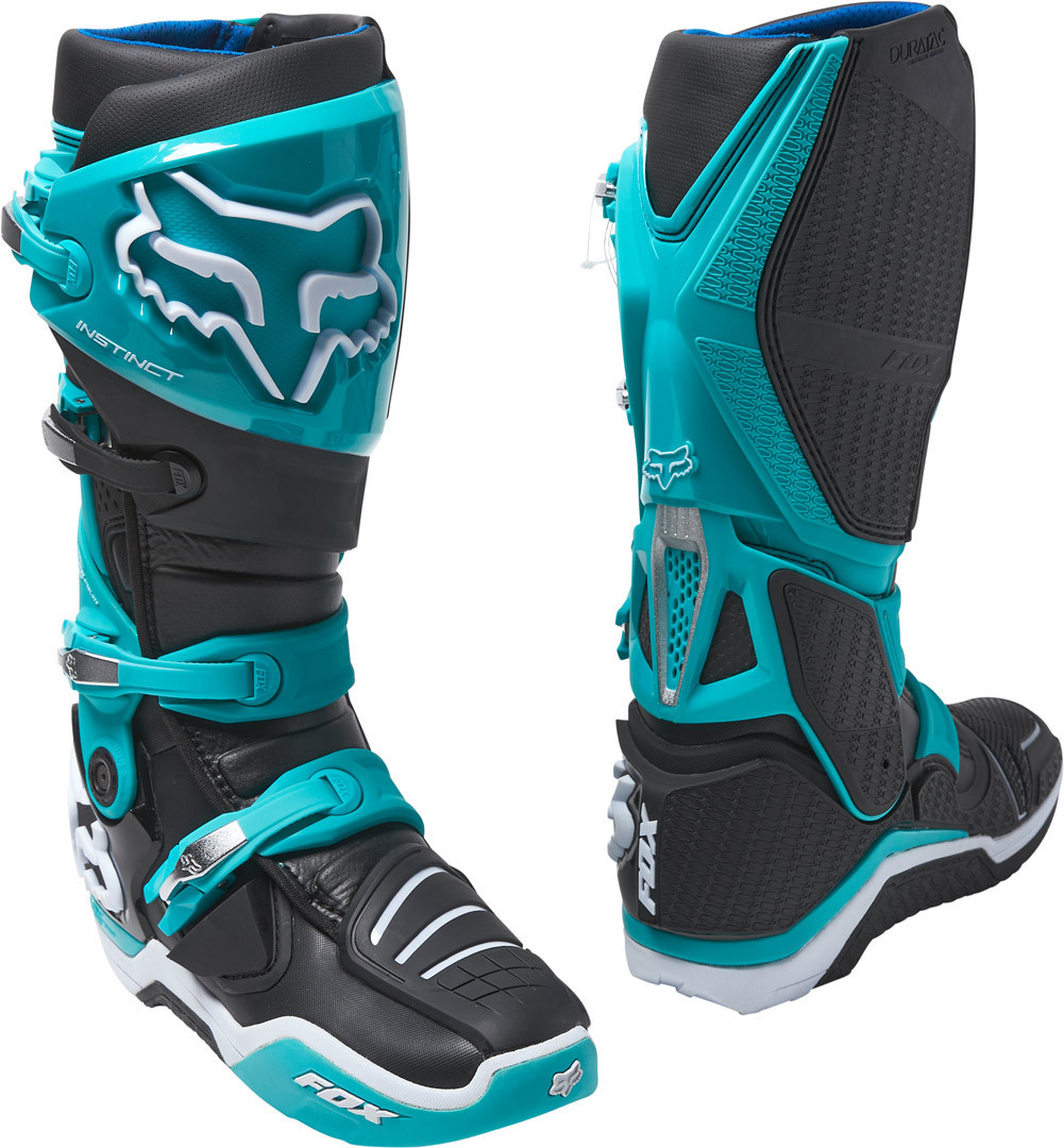 FOX Instinct Botas de Motocross turquesa 10 Figura 1