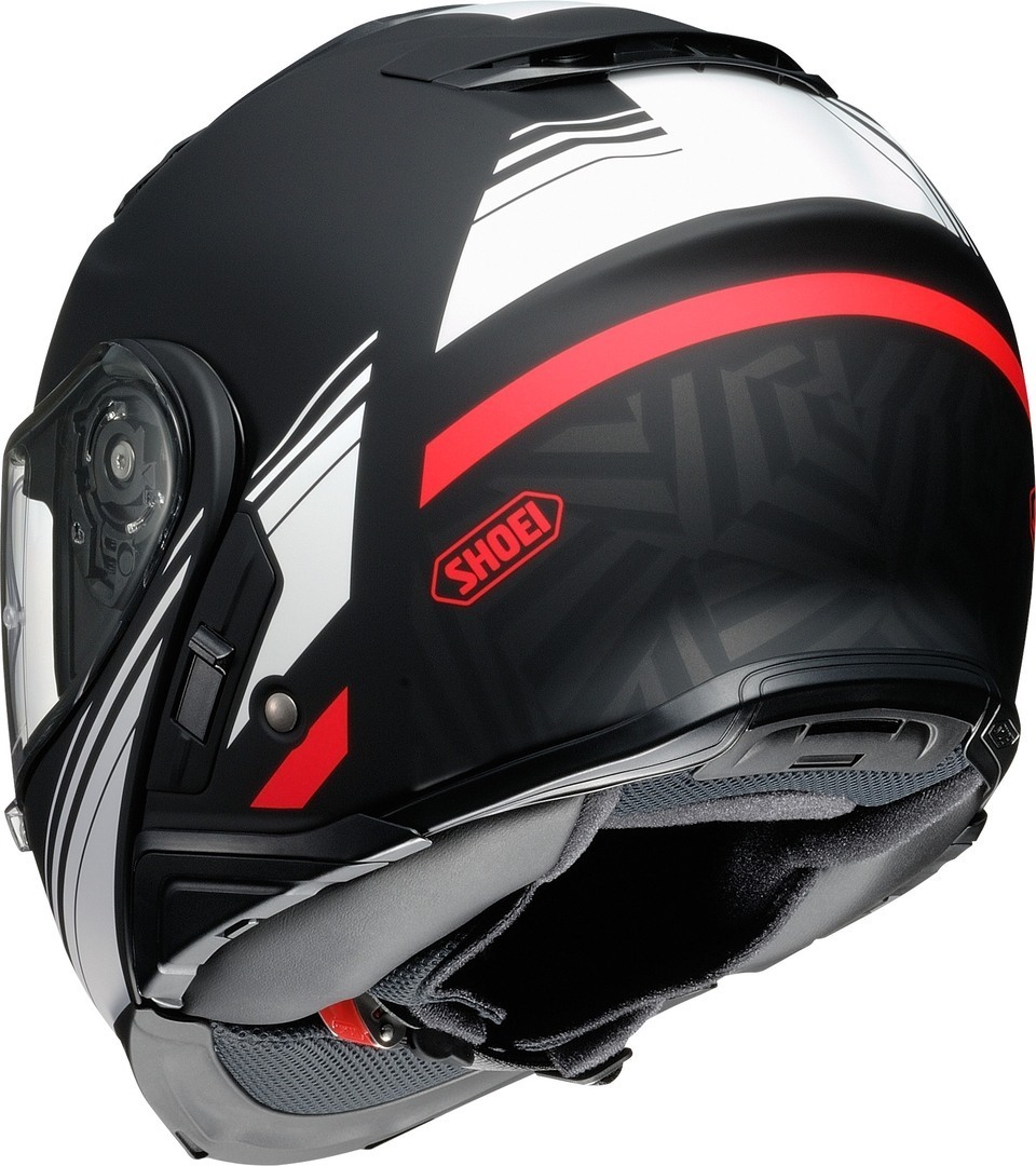 Shoei Neotec 2 Separator Přilba černá/bílá/červená S (55/56) Obrázek 3