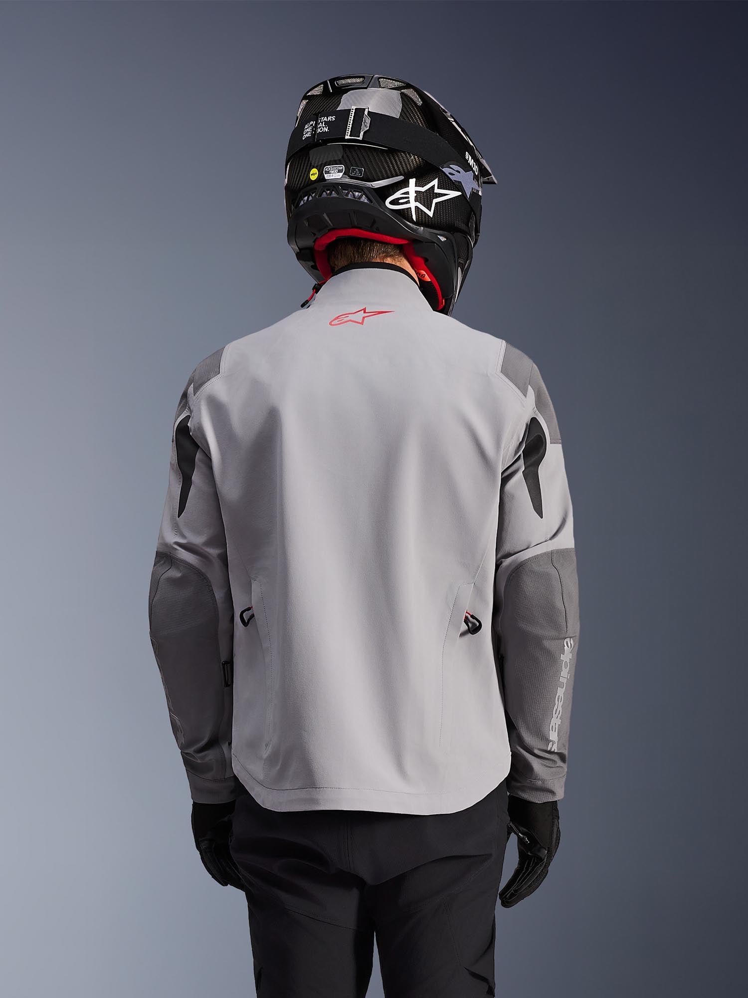 Alpinestars Maxdura Drystar XF waterproof Motorcycle Textile Jacket grey/light grey XL Figure 10
