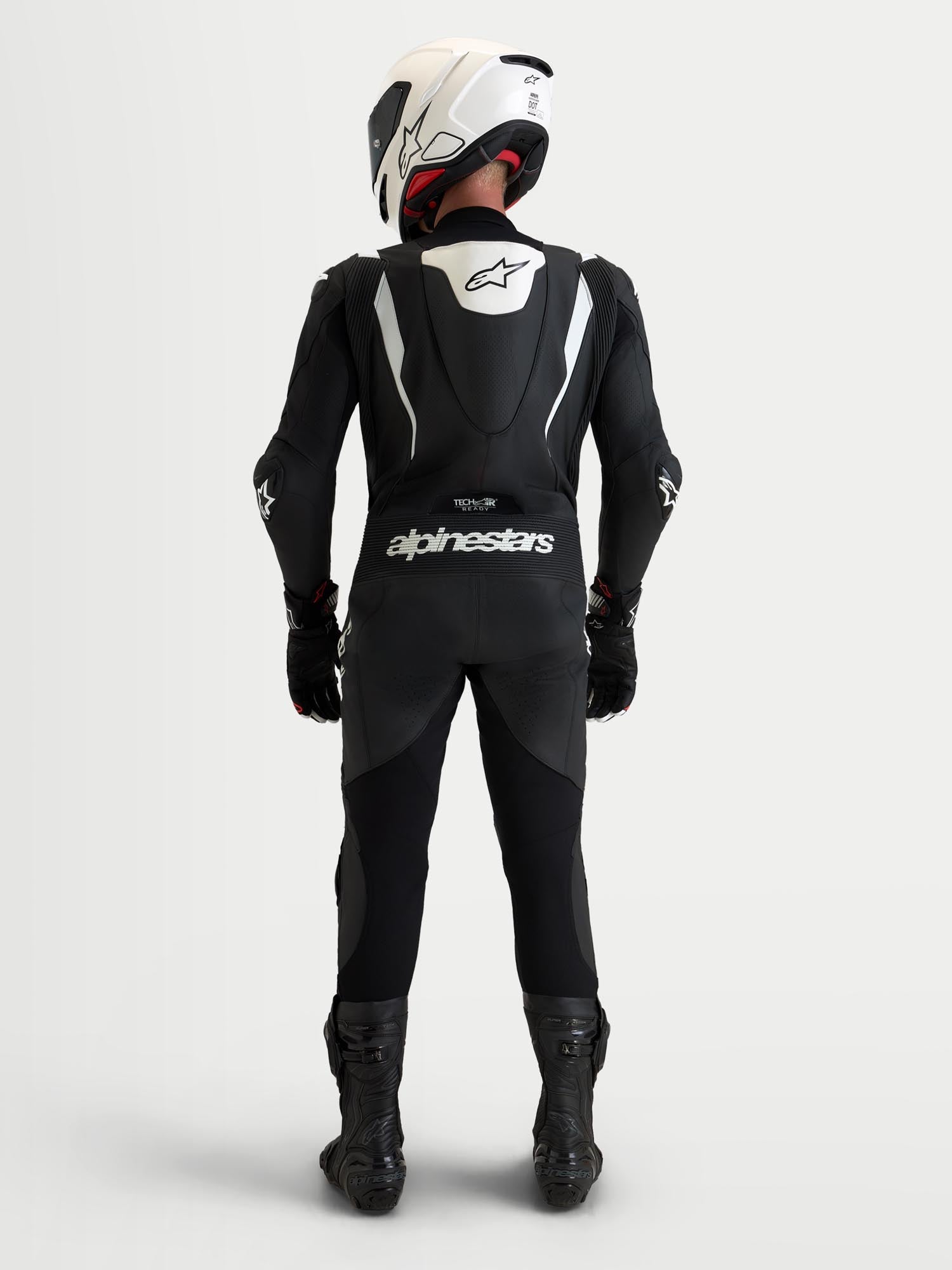 Alpinestars Missile V3 1-Piece Motorcycle Leather Suit black/white 50 Figure 13