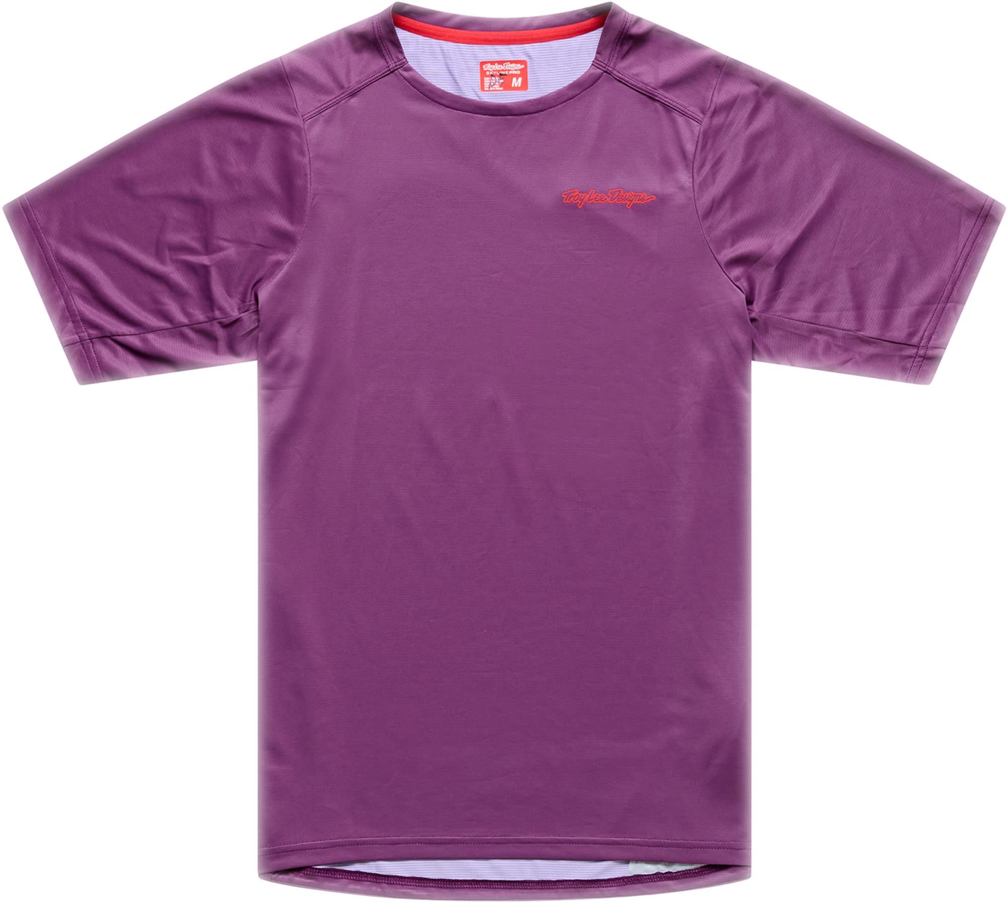 Troy Lee Designs Skyline Pro Mono Short Sleeve Bicycle Jersey Fuchsia M Figure 1