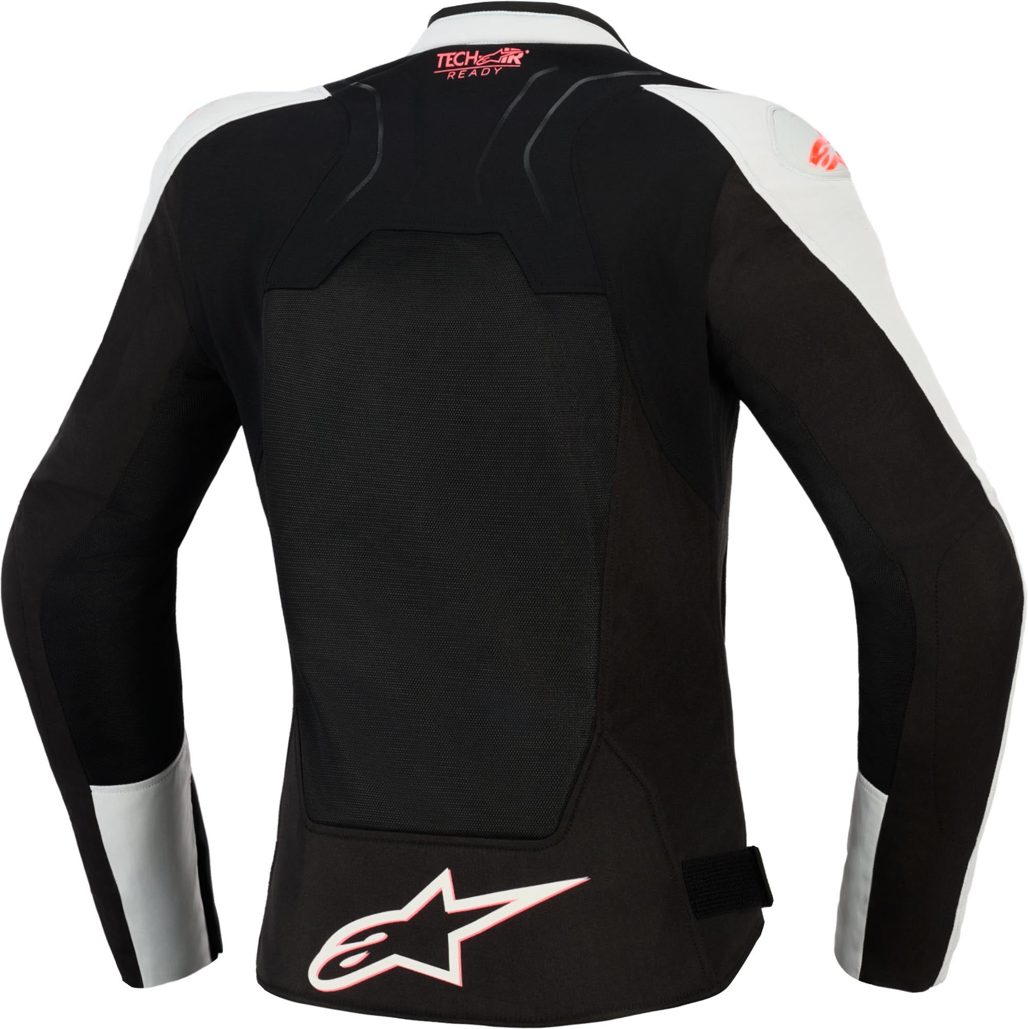 Alpinestars Stella SMX Air Perforeret dame motorcykel tekstiljakke sort/hvid/grå XS Figur 2