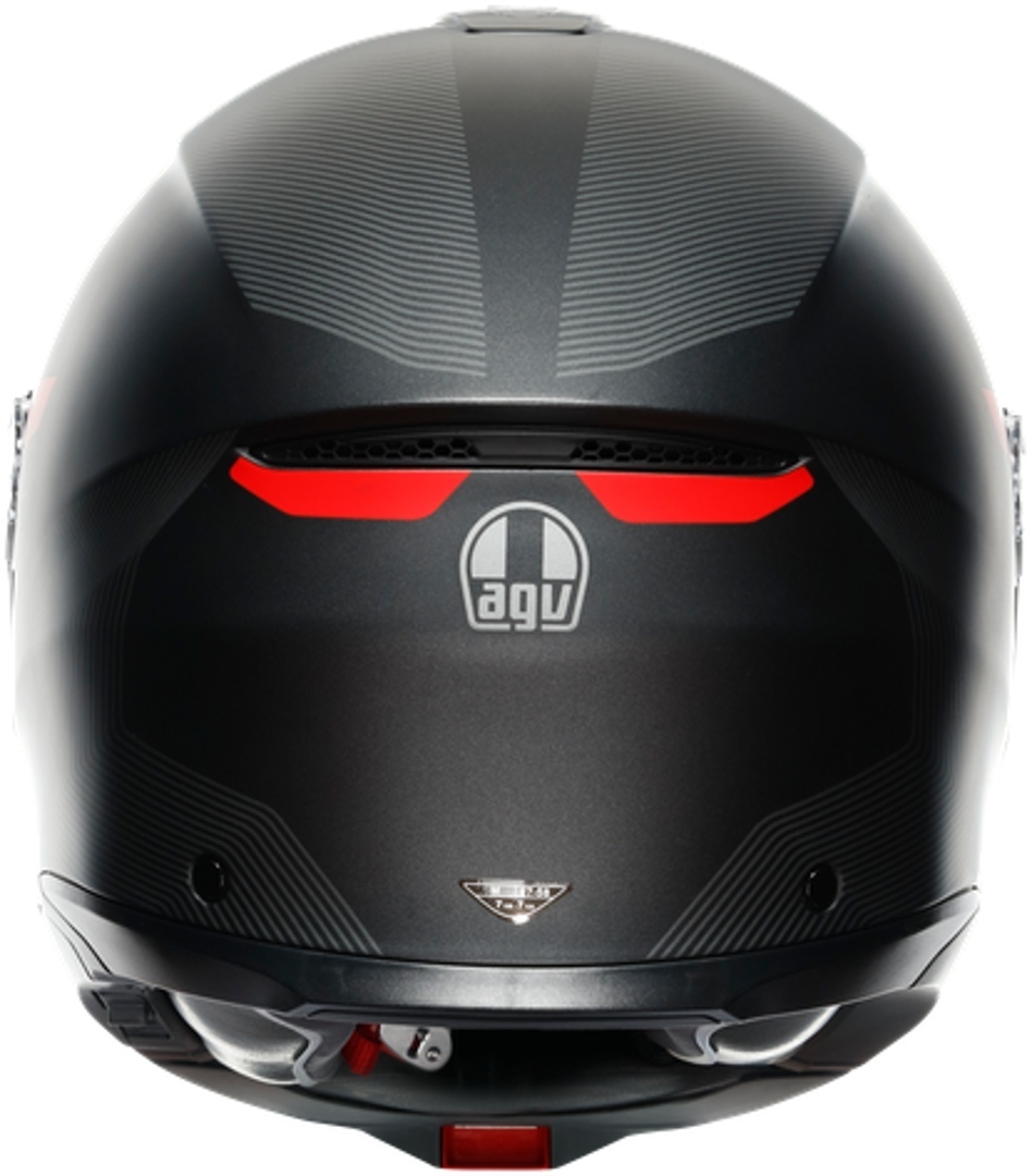 AGV Tourmodular Frequency Helm grau/rot S (55/56) Abbildung 5