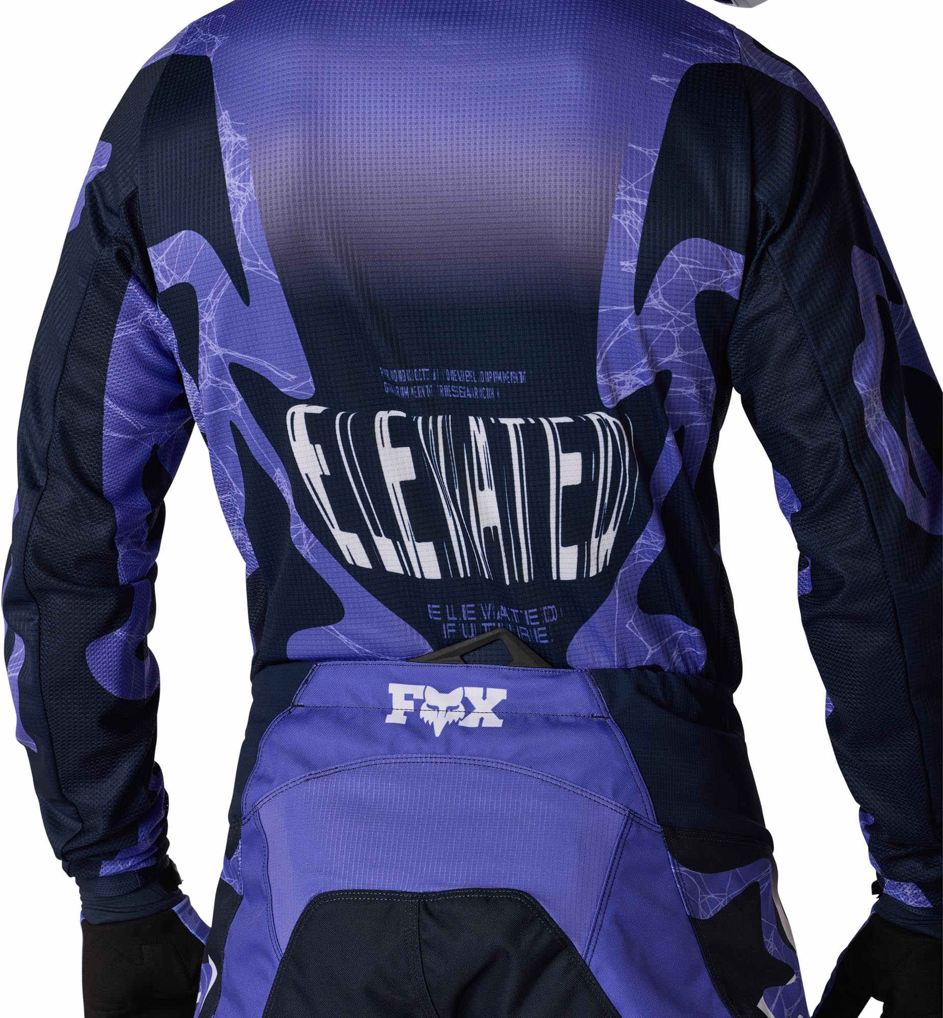 FOX 180 Diffuse Special Edition Maillot de motocross azul/morado XL Figura 4