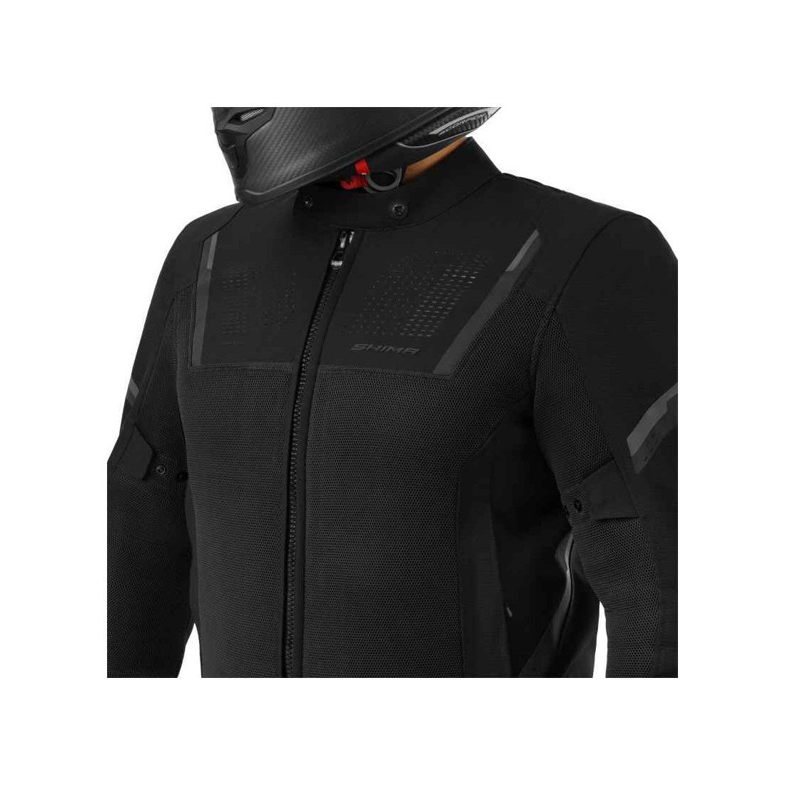 SHIMA Rush 3.0 Air Мотоциклетная текстильная куртка чёрный L Рисунок 14