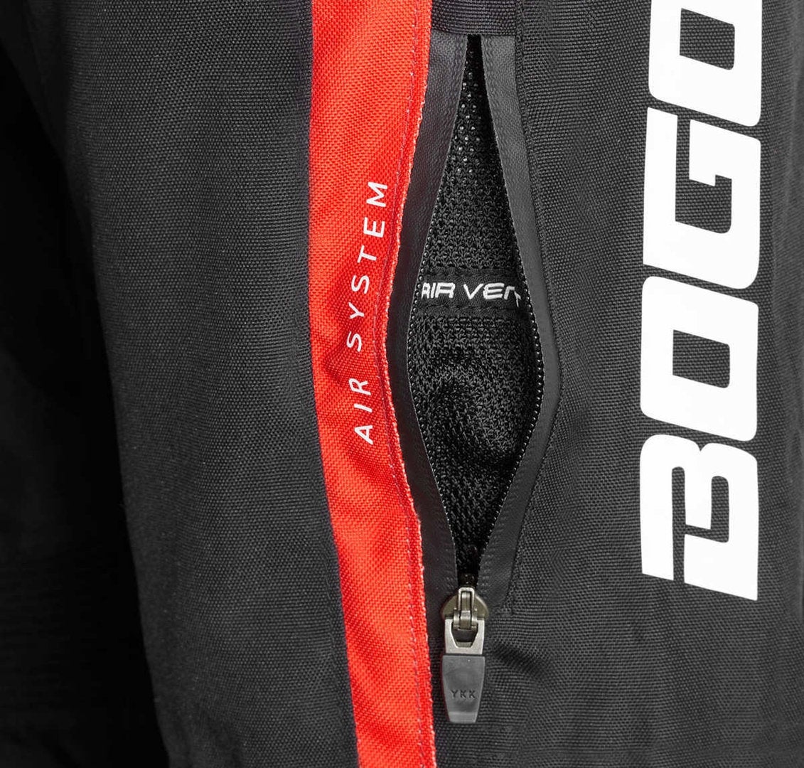 Bogotto GPX Waterproof Motorcycle Textile Pants black/red L Figure 4