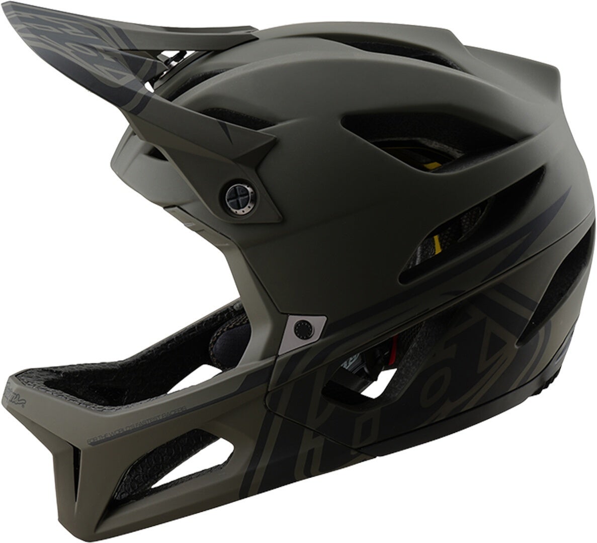 Troy Lee Designs Stage Stealth MIPS Casco Marrone opaco M/L Figura 8