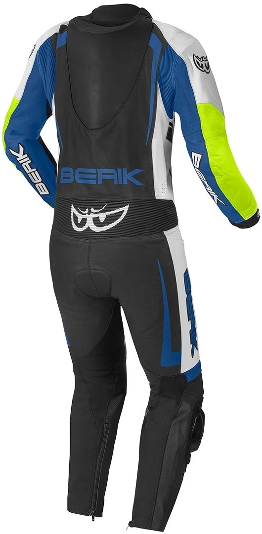 Berik Race-X One Piece Leather Suit black/white/blue/yellow 52 Figure 2