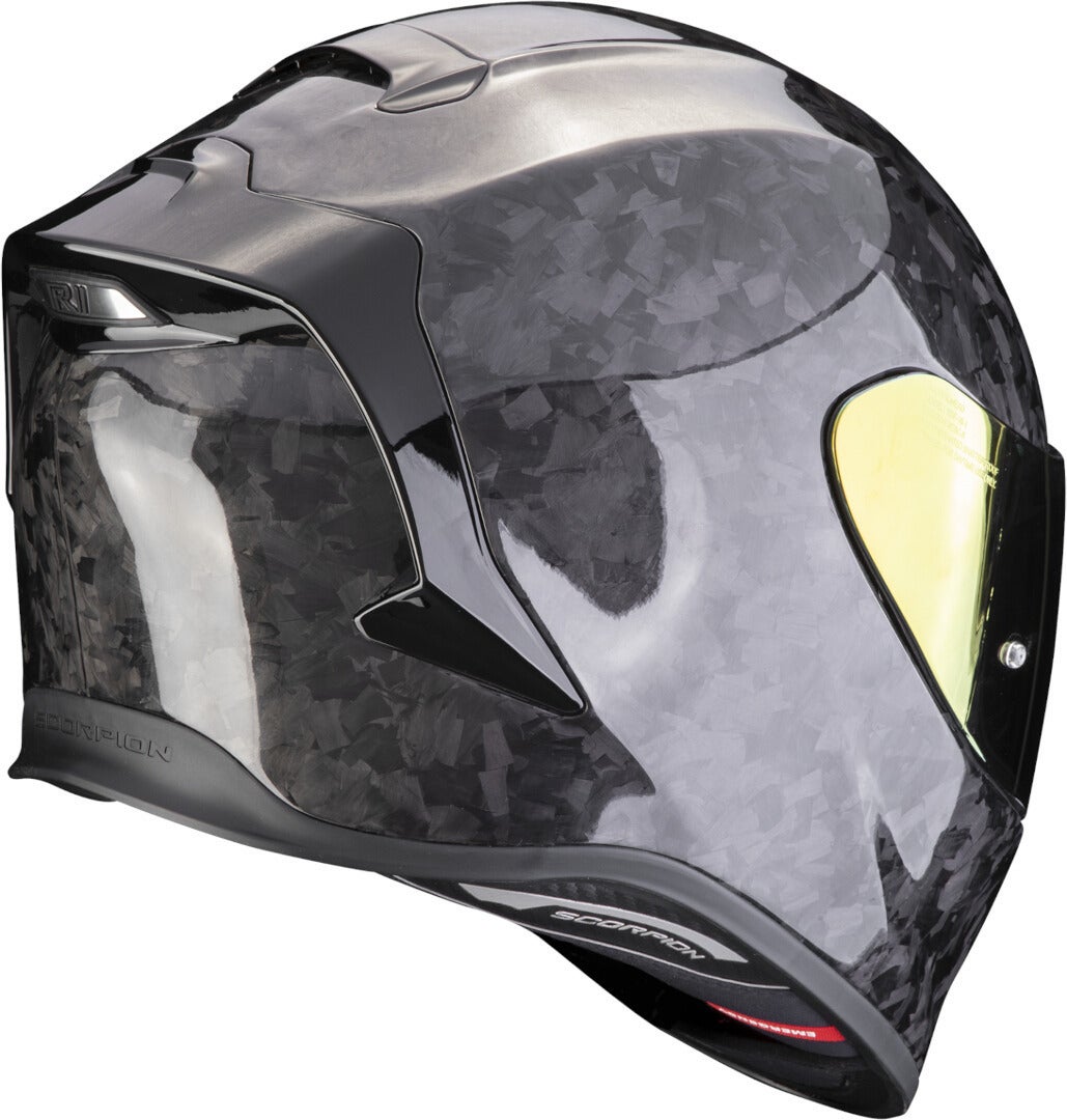 Scorpion EXO-R1 Evo Carbon Air Onyx Casco nero M (57/58) Figura 2