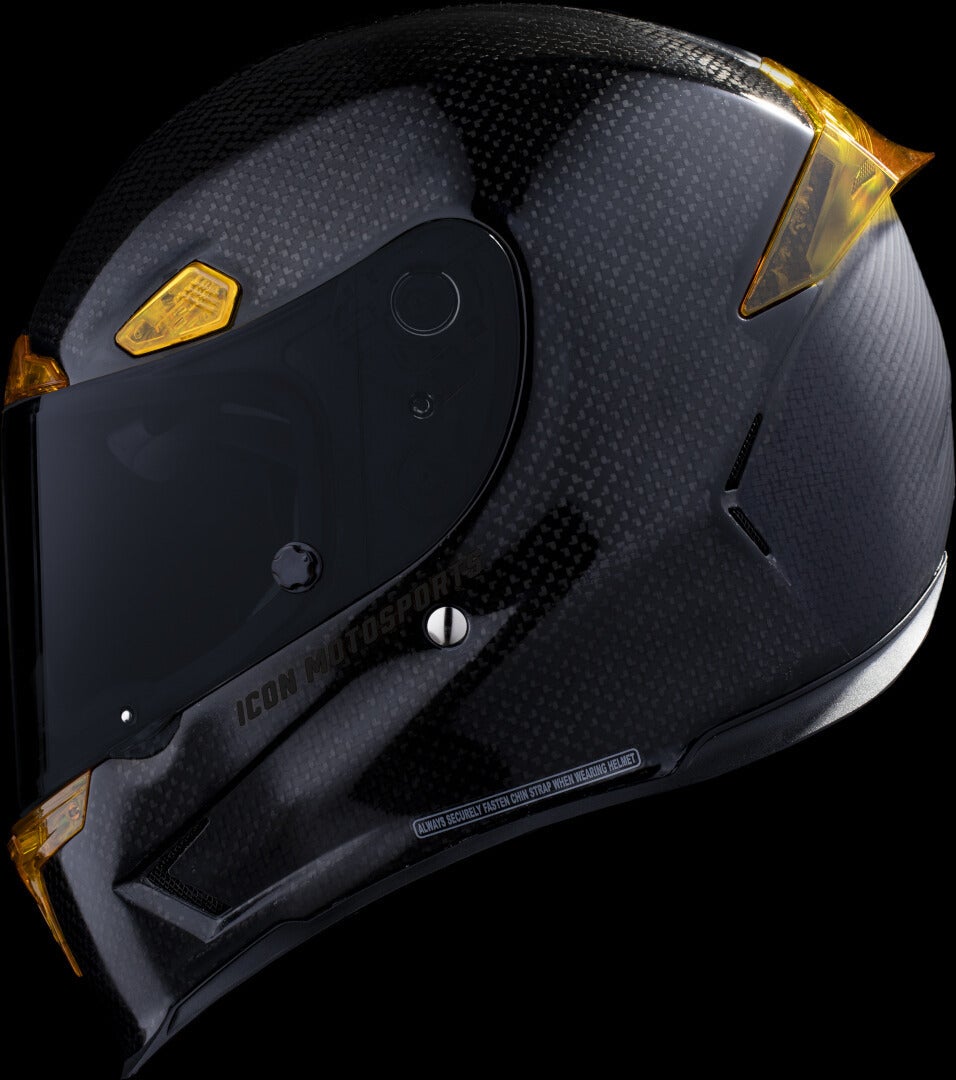 Icon Airframe Pro Casco Carbon 4Tress nero/giallo XL (61/62) Figura 7