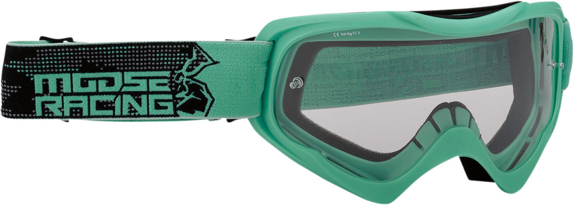 Moose Racing Qualifier Agroid Óculos de Motocross turquesa Figura 1