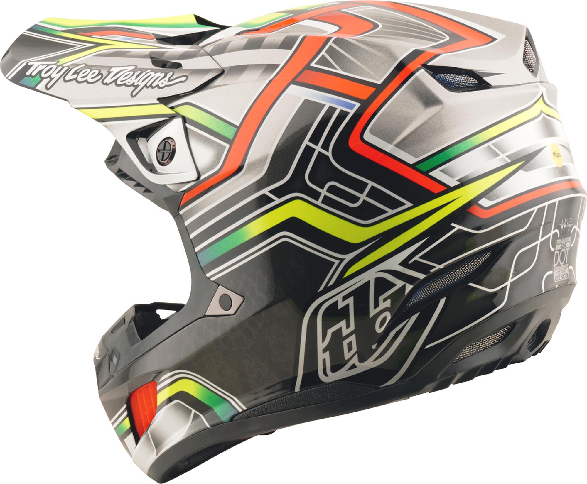 Troy Lee Designs SE5 Composite Lowrider MIPS Motorcross helm L Figuur 3