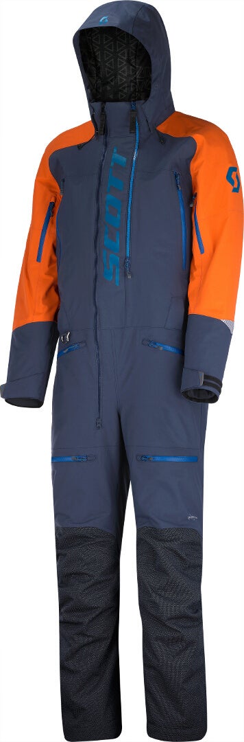 SCOTT DS Shell Dryo One Piece 1-Teiler blau/orange 2XL Abbildung 1
