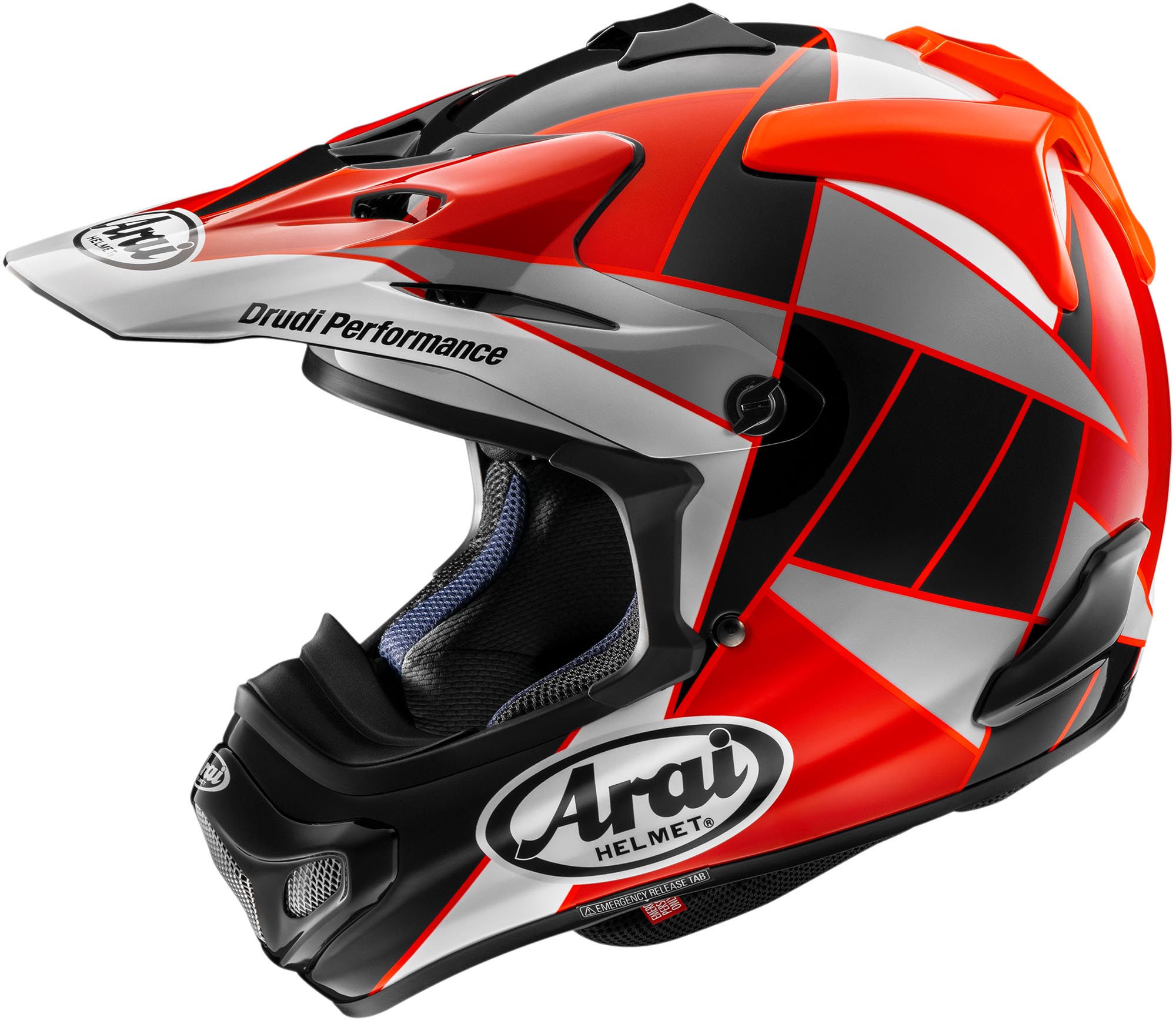 Arai MX-V Evo Peak Casco da motocross rosso S (55/56) Figura 1