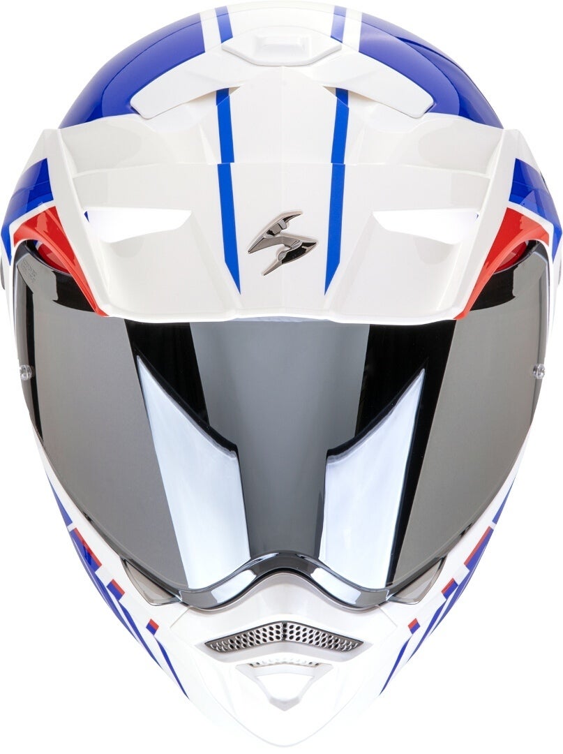 Scorpion ADX-2 Lewis Helmet white/blue/red M (57/58) Figure 3