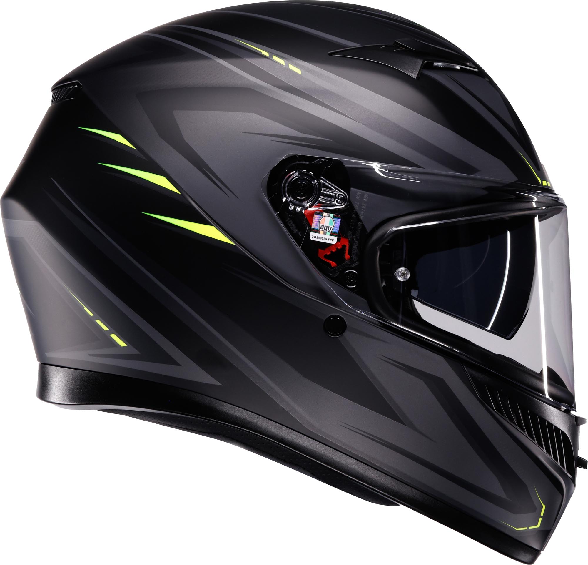 AGV K3 Syth Helmet black matt/yellow M (57/58) Figure 3