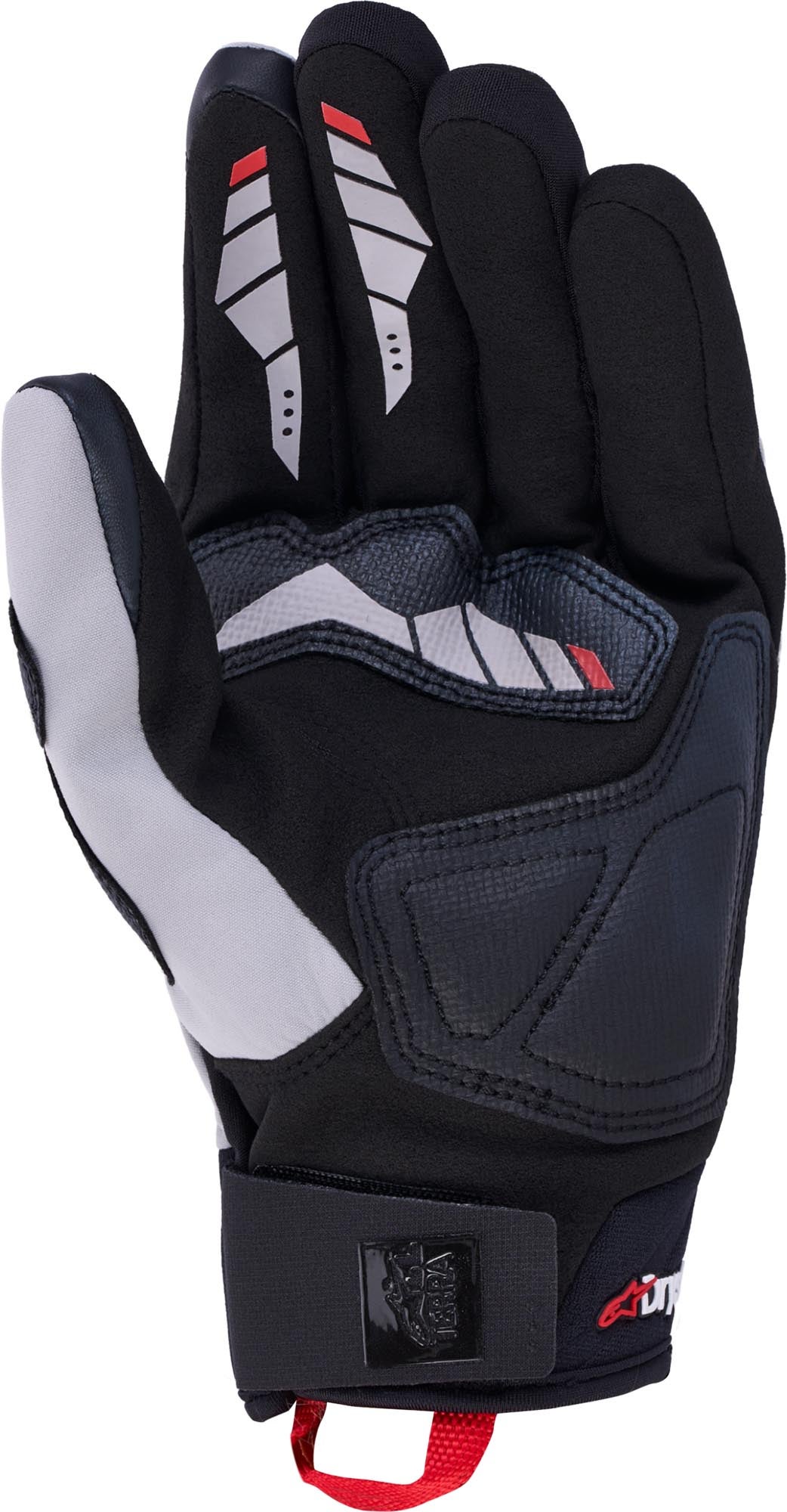 Alpinestars Maxdura Drystar waterproof Motorcycle Gloves light grey/black L Figure 2