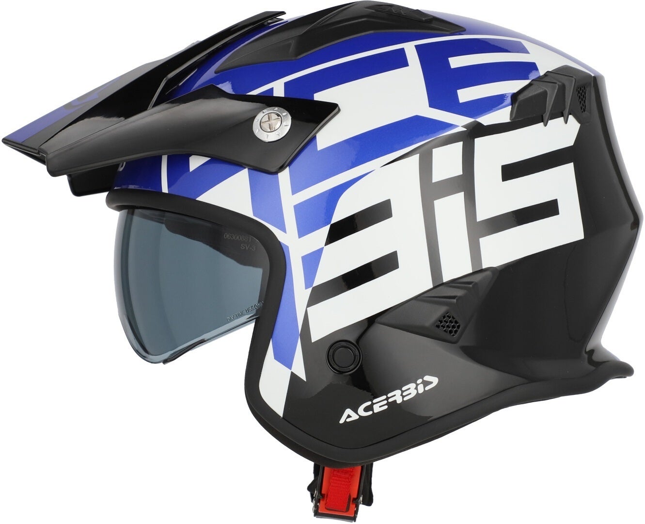 Acerbis Aria Sport Casco Jet nero/blu XXL (61) Figura 9